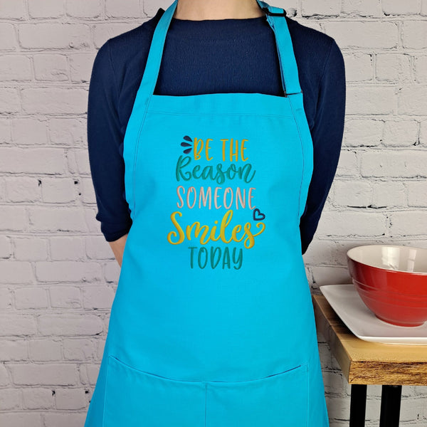 {{product_title}} – {{color}} embroidered kitchen apron