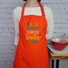 {{product_title}} – {{color}} embroidered kitchen apron