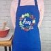 {{product_title}} – {{color}} embroidered kitchen apron