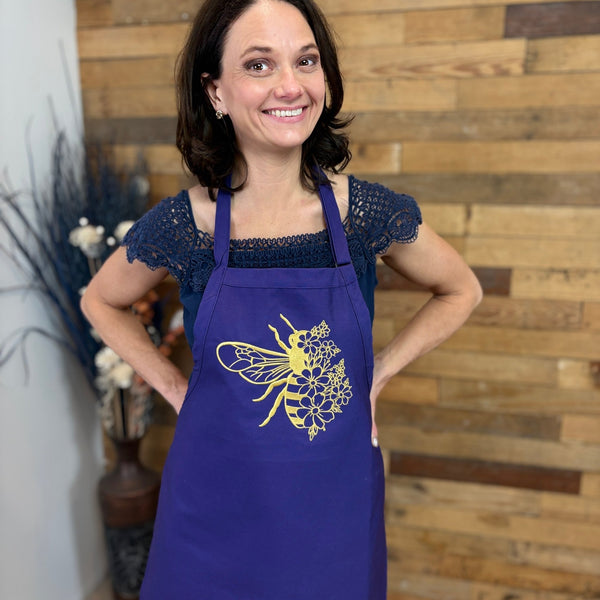 {{product_title}} – {{color}} embroidered kitchen apron