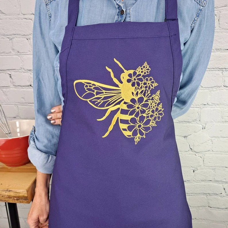 {{product_title}} – {{color}} embroidered kitchen apron