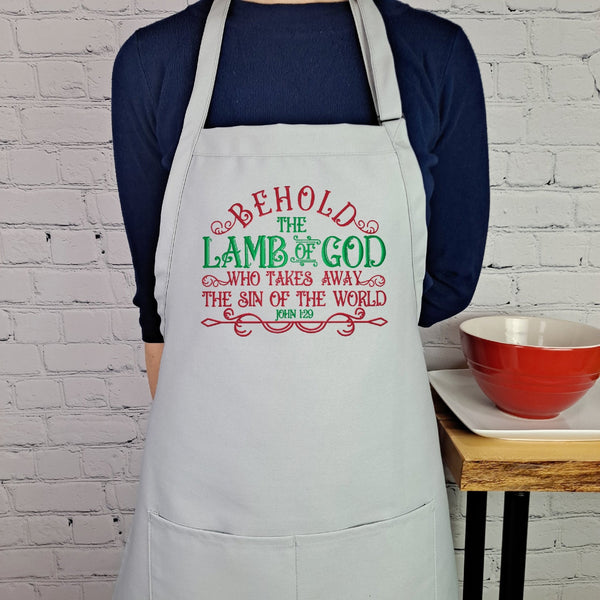 {{product_title}} – {{color}} embroidered kitchen apron