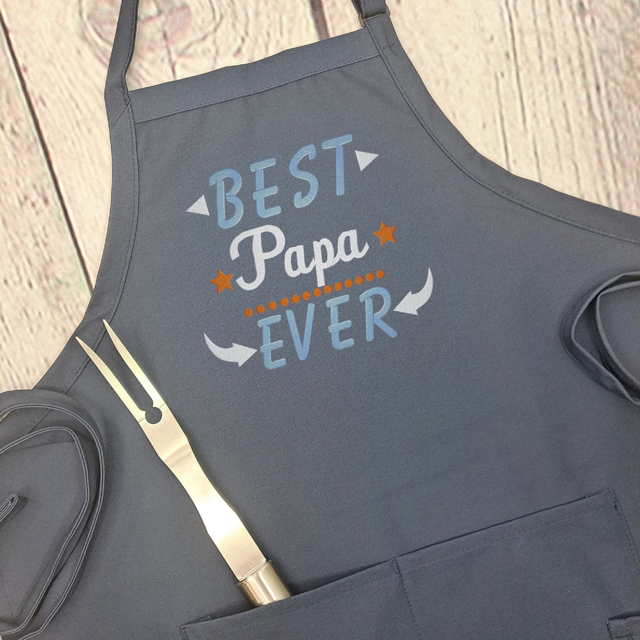 {{product_title}} – {{color}} embroidered kitchen apron