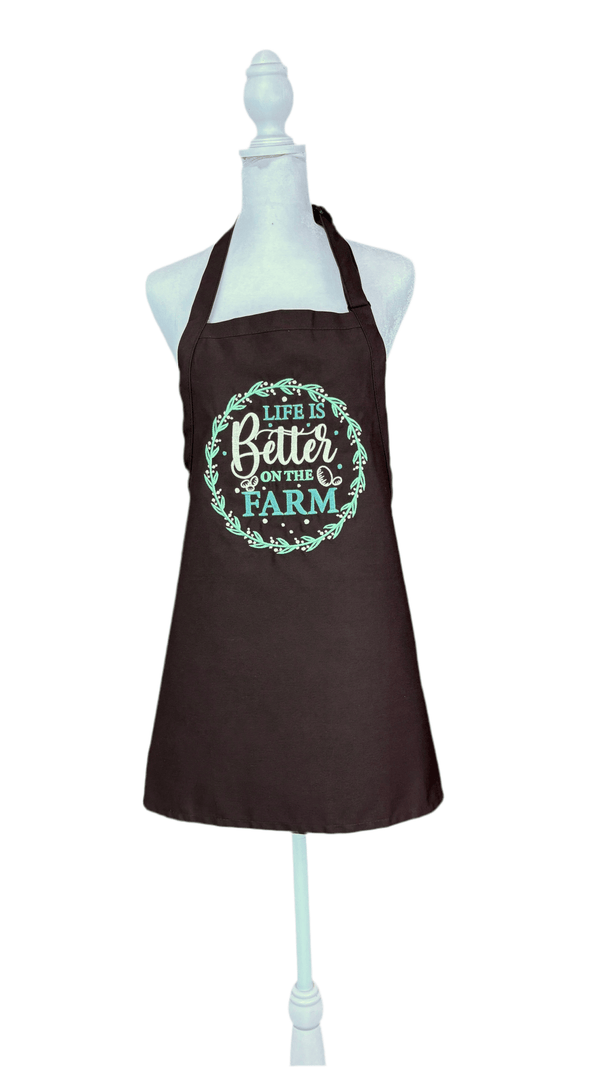 {{product_title}} – {{color}} embroidered kitchen apron