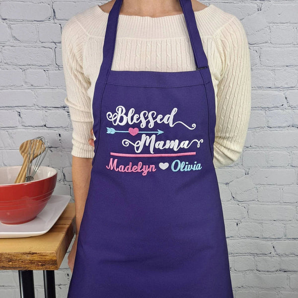 {{product_title}} – {{color}} embroidered kitchen apron