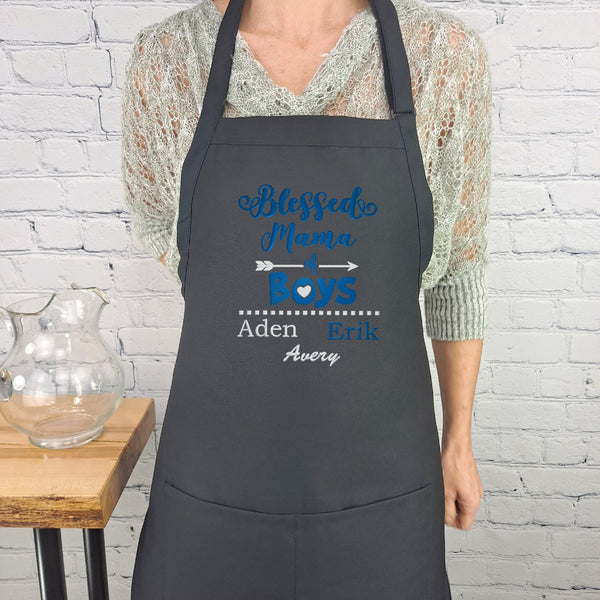 {{product_title}} – {{color}} embroidered kitchen apron