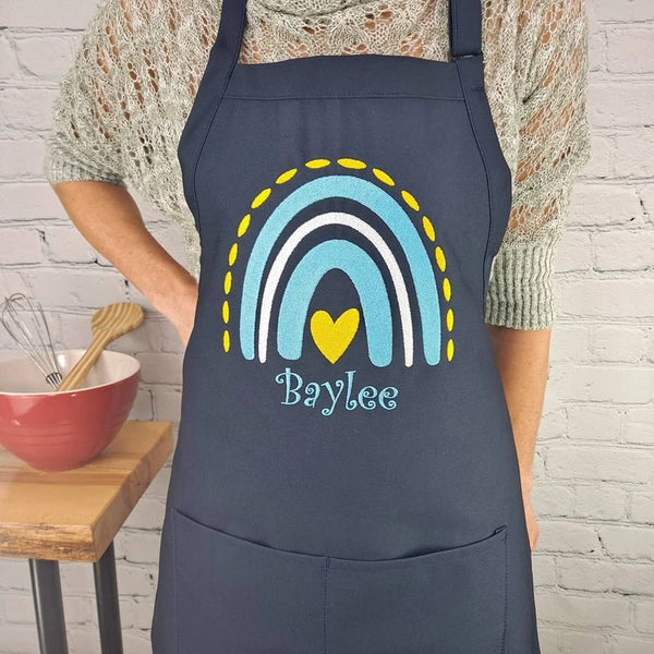 {{product_title}} – {{color}} embroidered kitchen apron