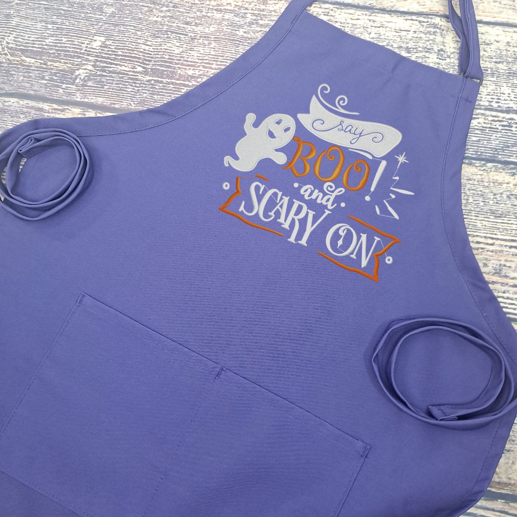 {{product_title}} – {{color}} embroidered kitchen apron