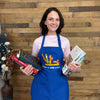 {{product_title}} – {{color}} embroidered kitchen apron