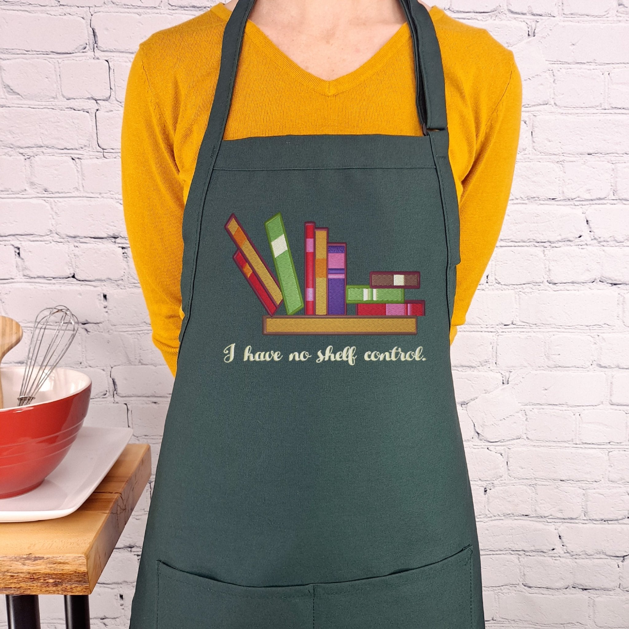 {{product_title}} – {{color}} embroidered kitchen apron