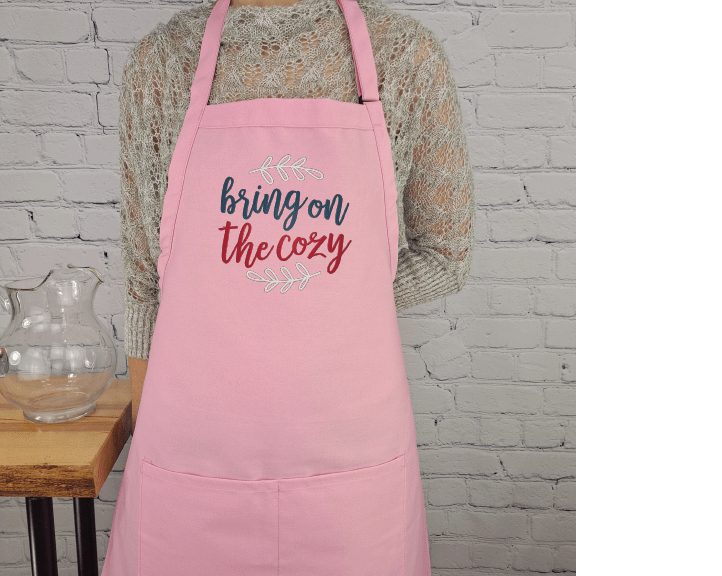 {{product_title}} – {{color}} embroidered kitchen apron
