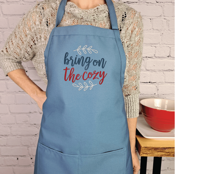 {{product_title}} – {{color}} embroidered kitchen apron