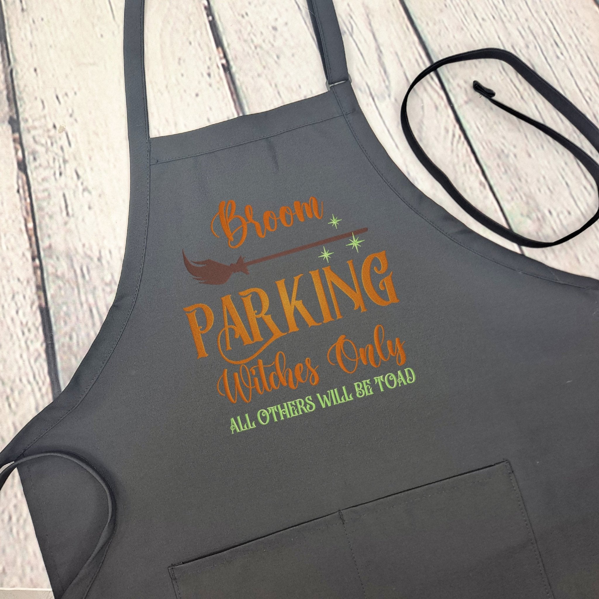 {{product_title}} – {{color}} embroidered kitchen apron