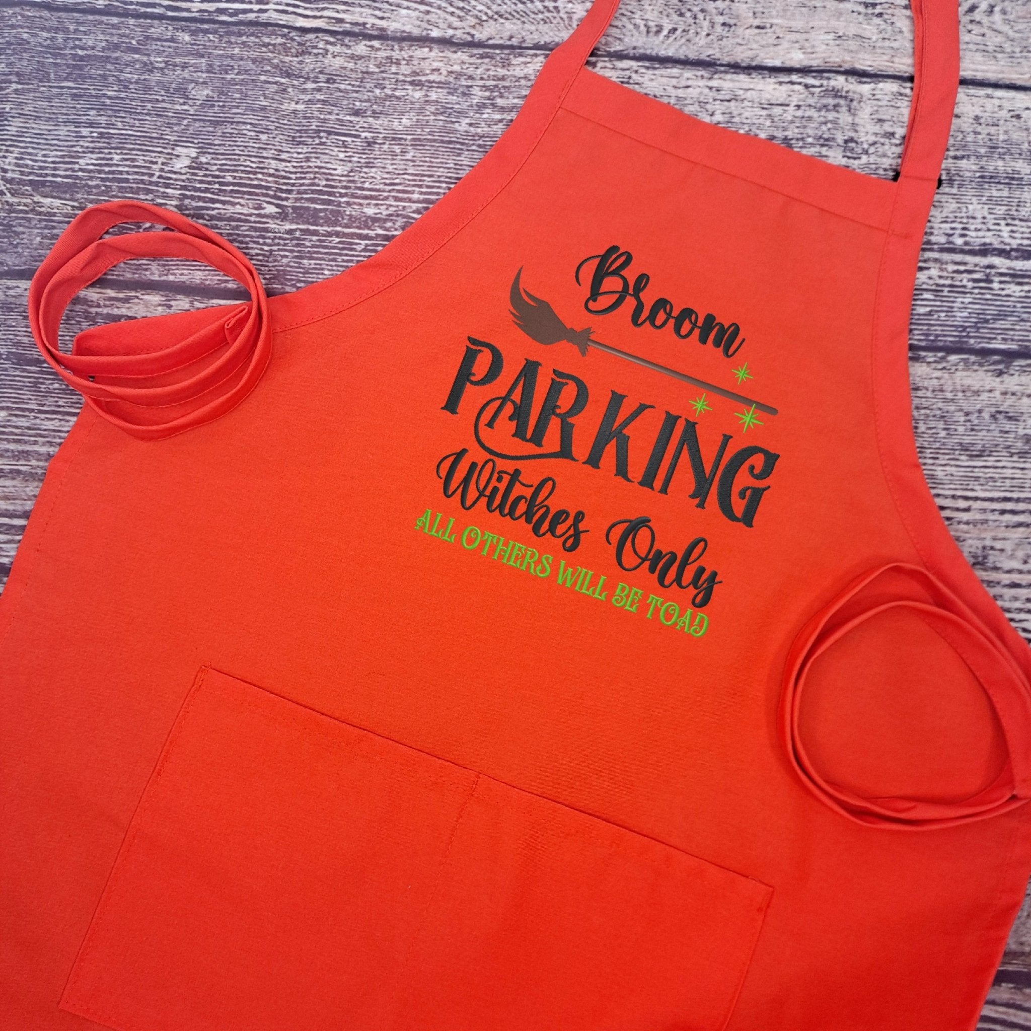 {{product_title}} – {{color}} embroidered kitchen apron