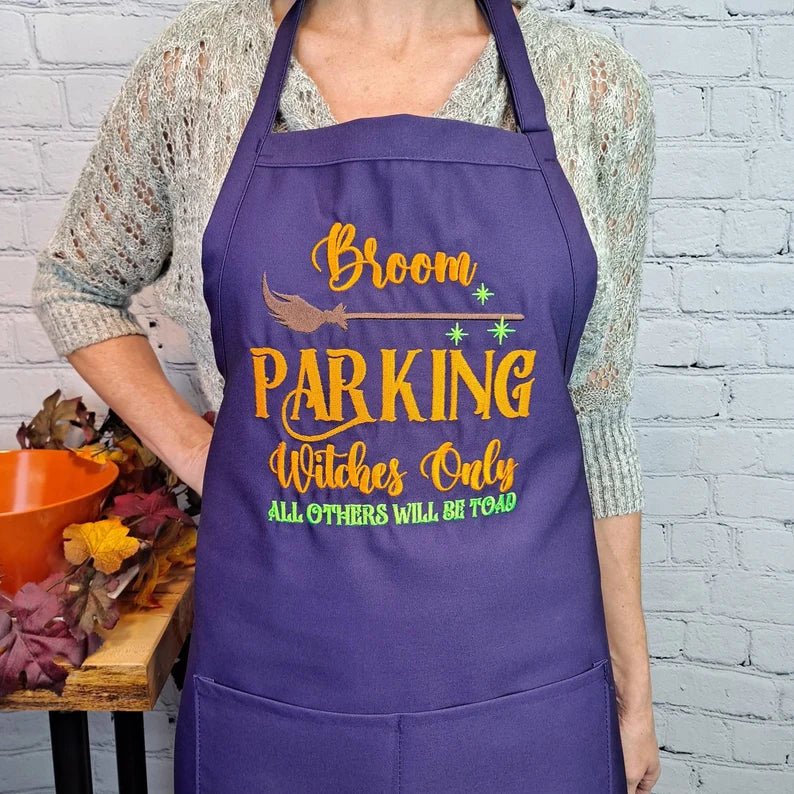 {{product_title}} – {{color}} embroidered kitchen apron