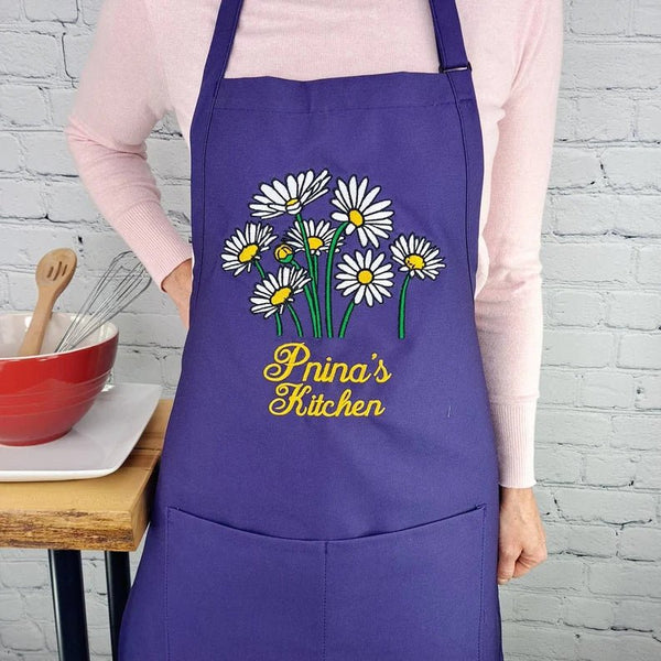 {{product_title}} – {{color}} embroidered kitchen apron