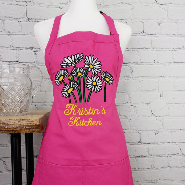 {{product_title}} – {{color}} embroidered kitchen apron