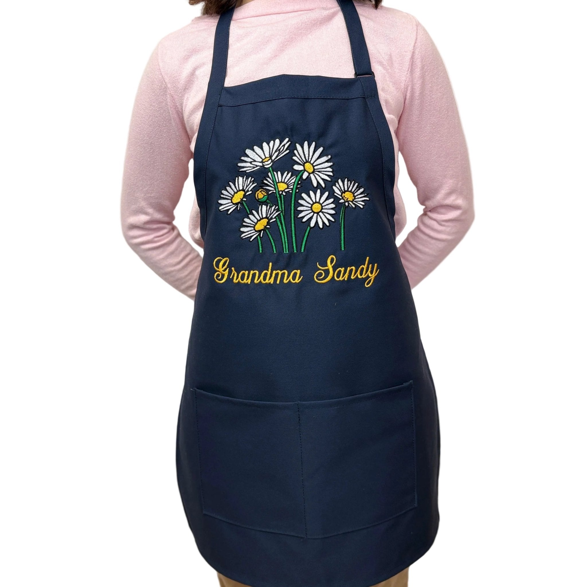 {{product_title}} – {{color}} embroidered kitchen apron