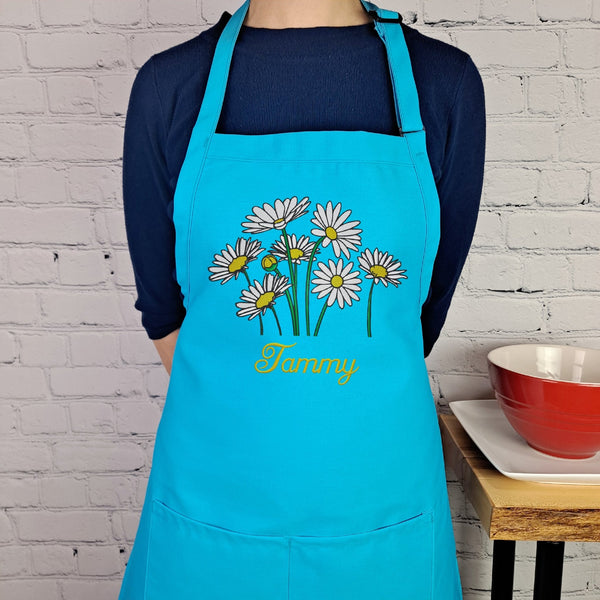 {{product_title}} – {{color}} embroidered kitchen apron