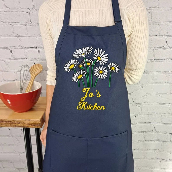 {{product_title}} – {{color}} embroidered kitchen apron