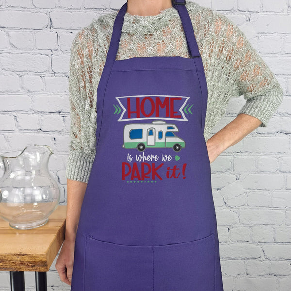{{product_title}} – {{color}} embroidered kitchen apron