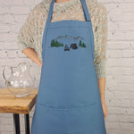 {{product_title}} – {{color}} embroidered kitchen apron