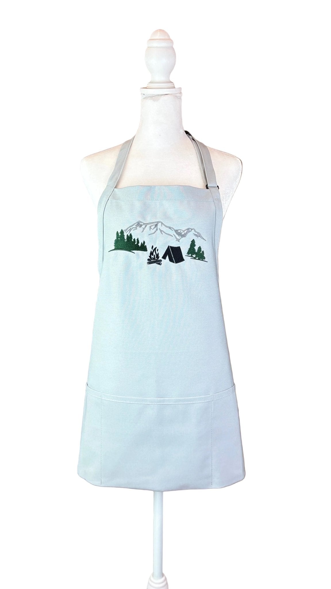 {{product_title}} – {{color}} embroidered kitchen apron