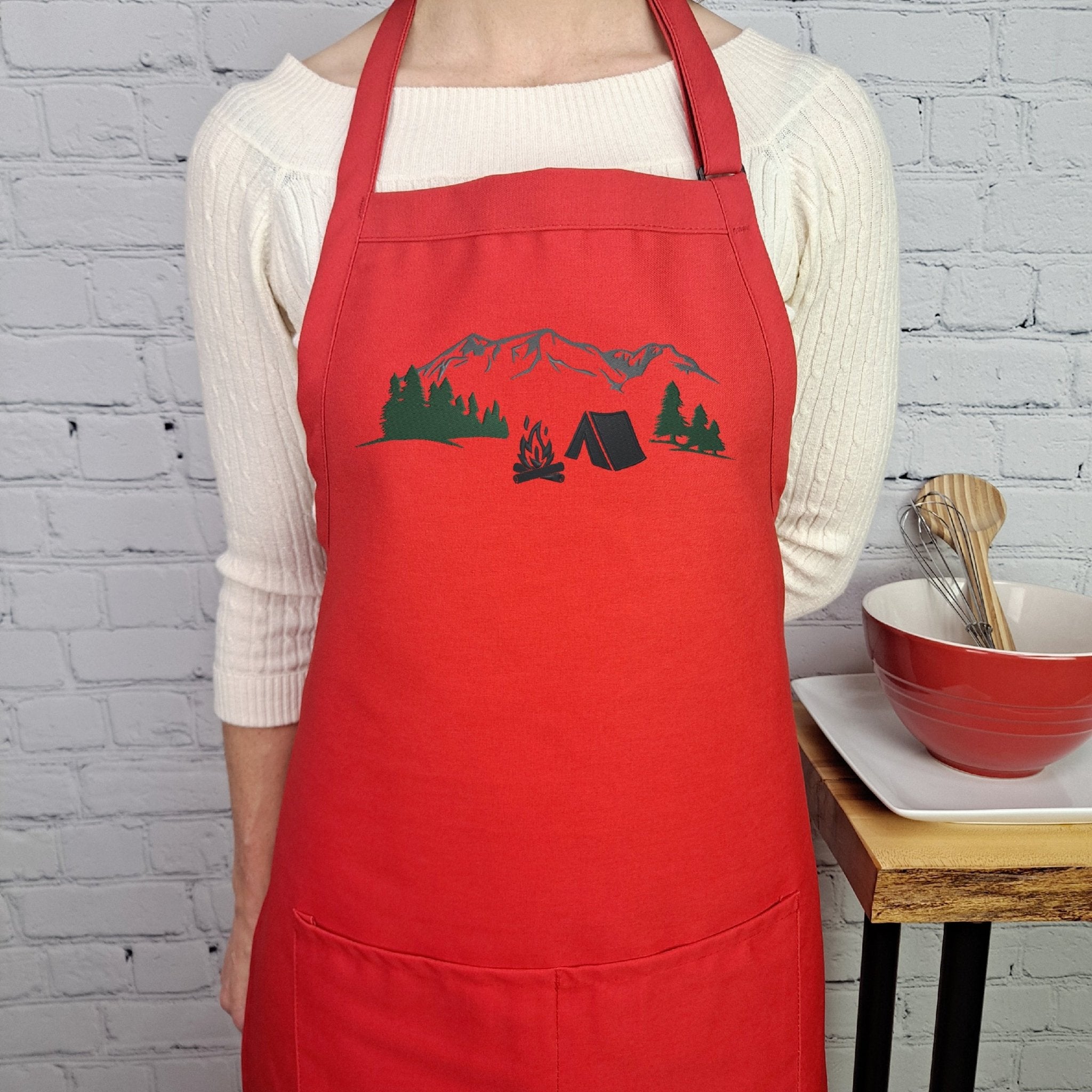{{product_title}} – {{color}} embroidered kitchen apron