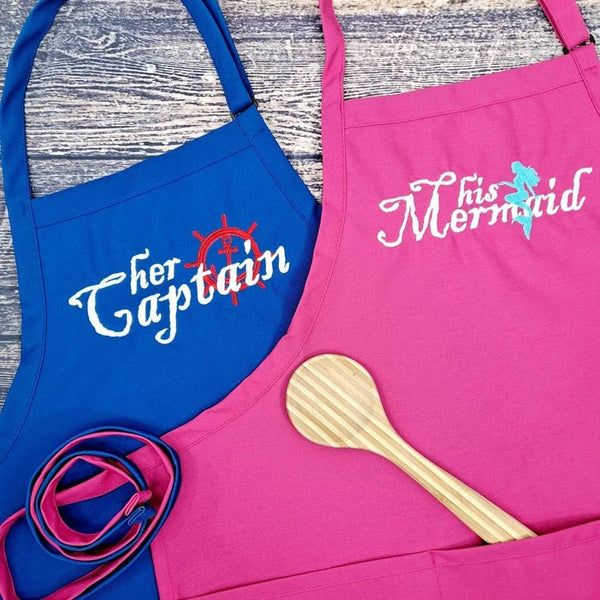{{product_title}} – {{color}} embroidered kitchen apron