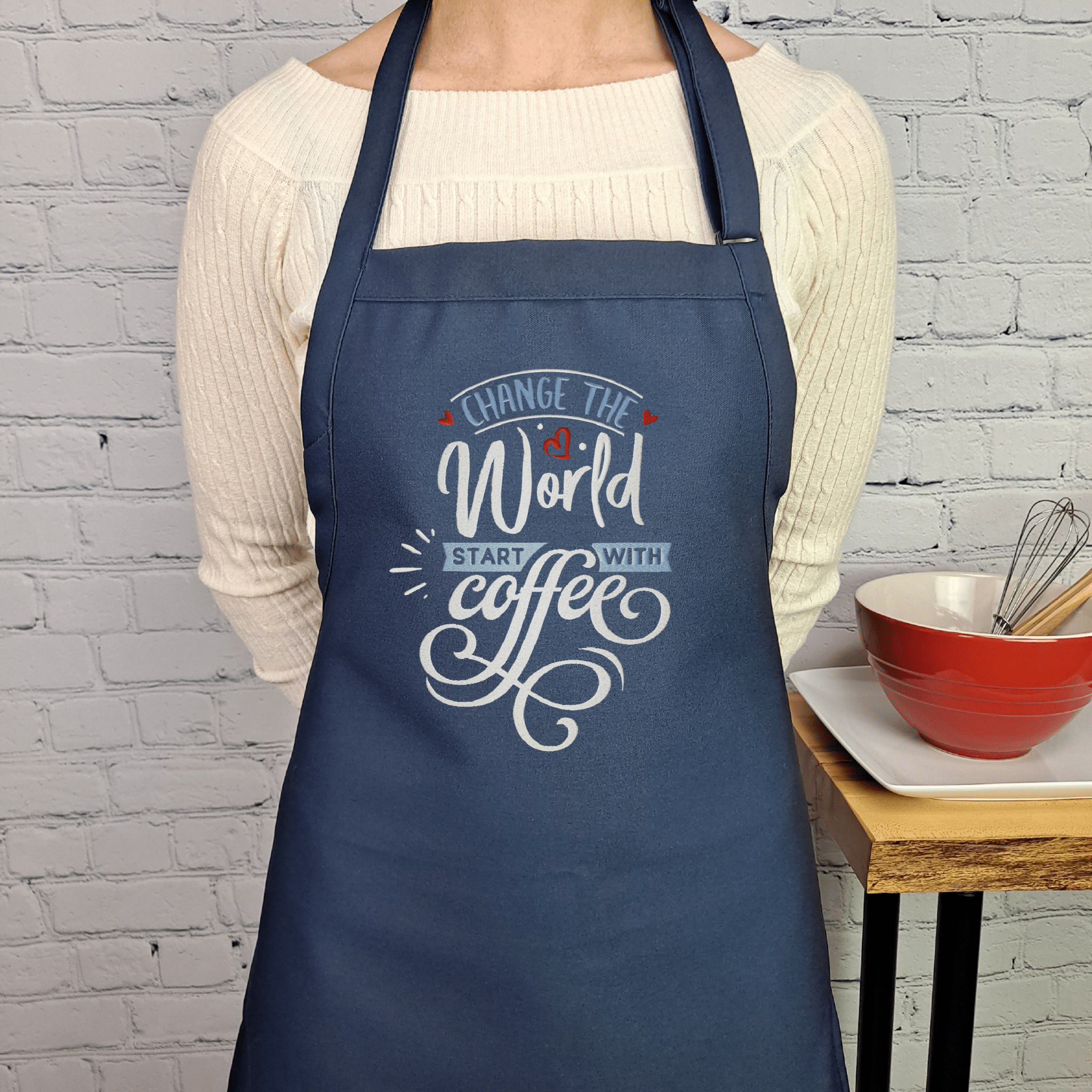 {{product_title}} – {{color}} embroidered kitchen apron