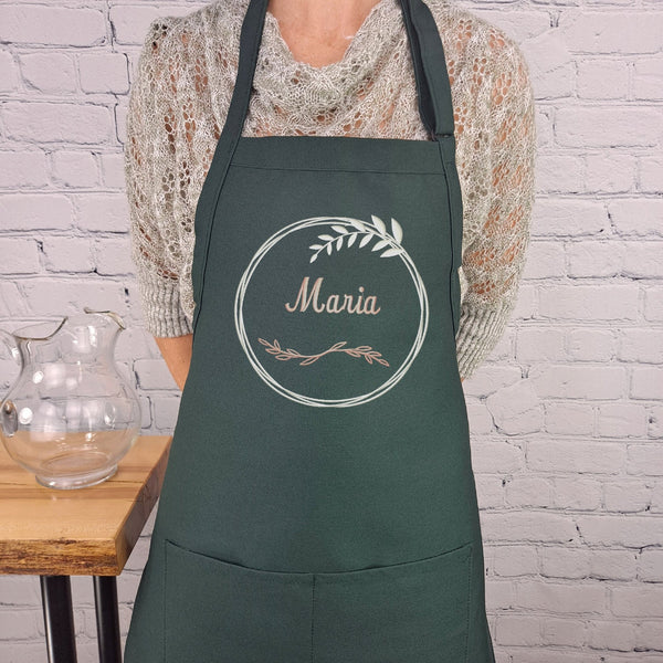 {{product_title}} – {{color}} embroidered kitchen apron