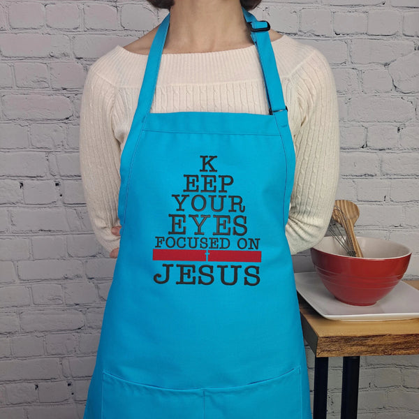 {{product_title}} – {{color}} embroidered kitchen apron