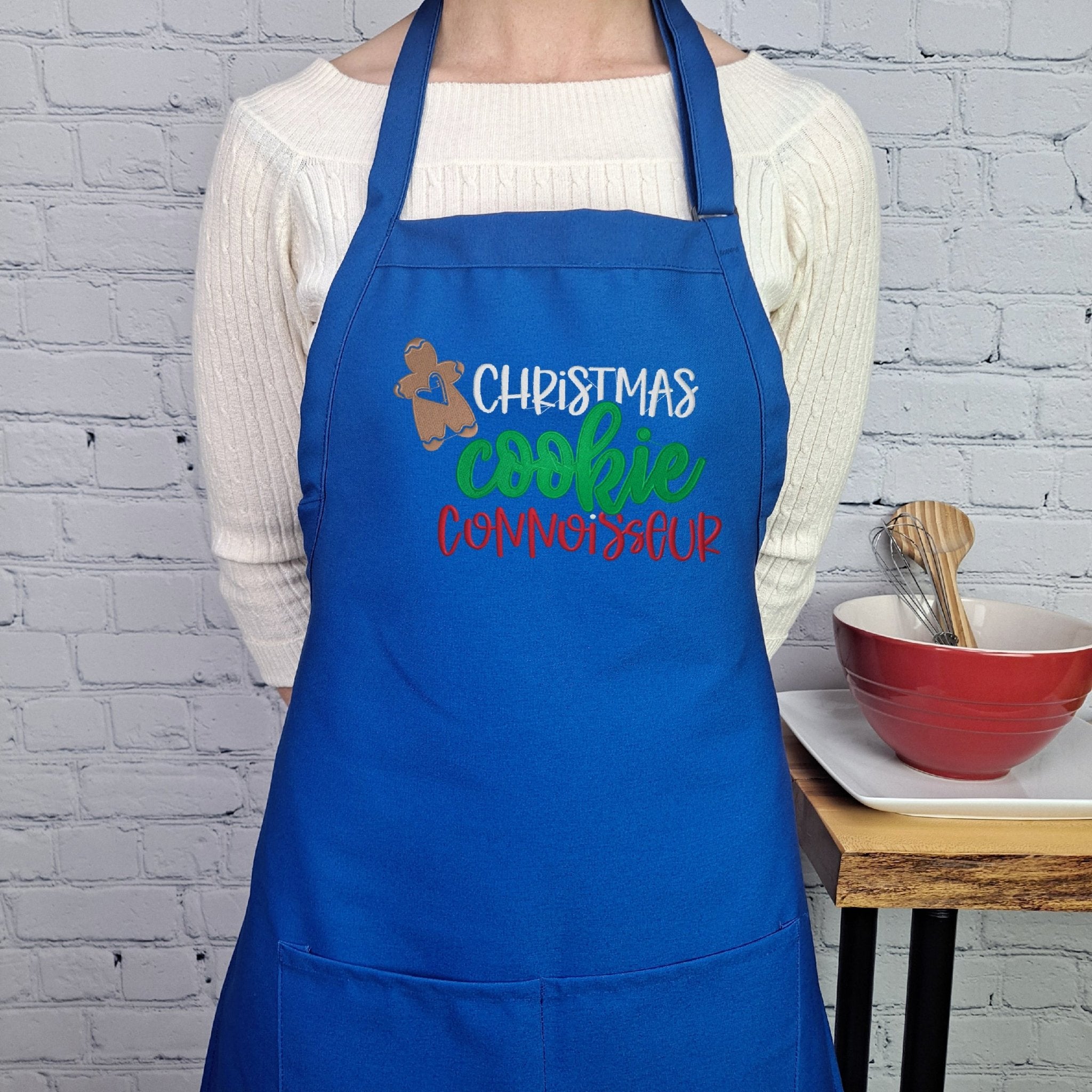 {{product_title}} – {{color}} embroidered kitchen apron