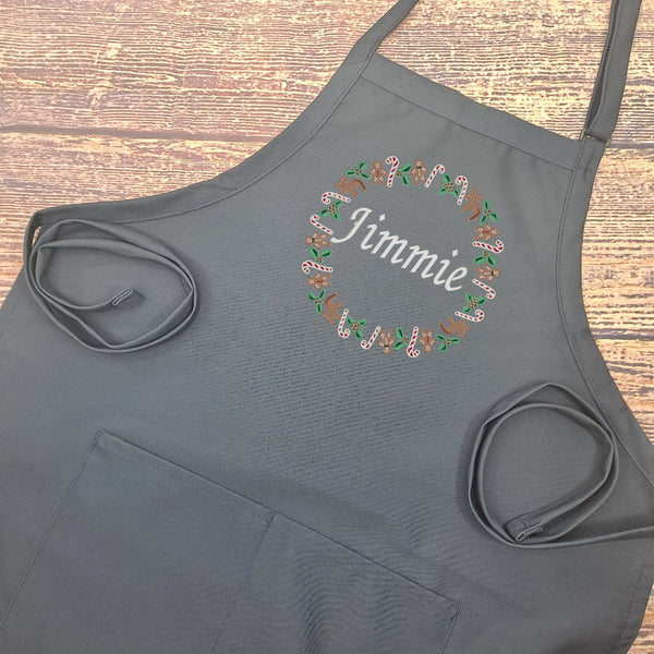 {{product_title}} – {{color}} embroidered kitchen apron