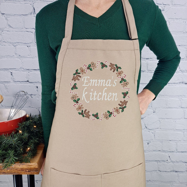 {{product_title}} – {{color}} embroidered kitchen apron