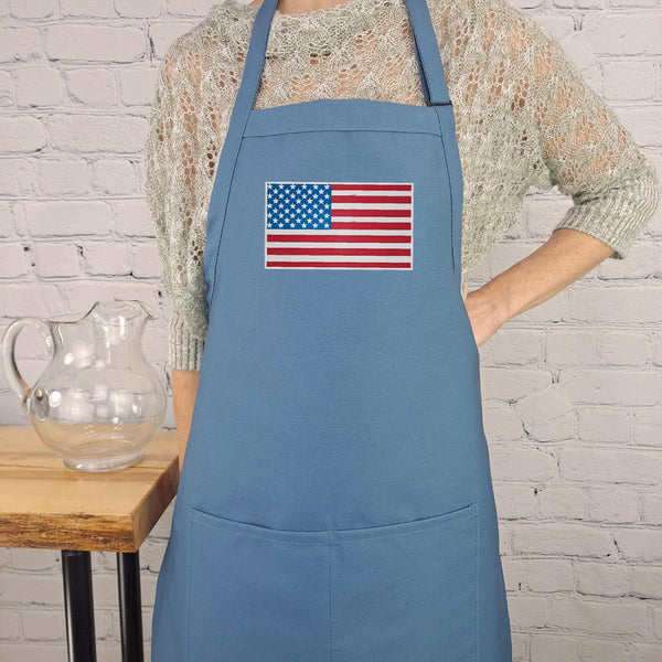 {{product_title}} – {{color}} embroidered kitchen apron