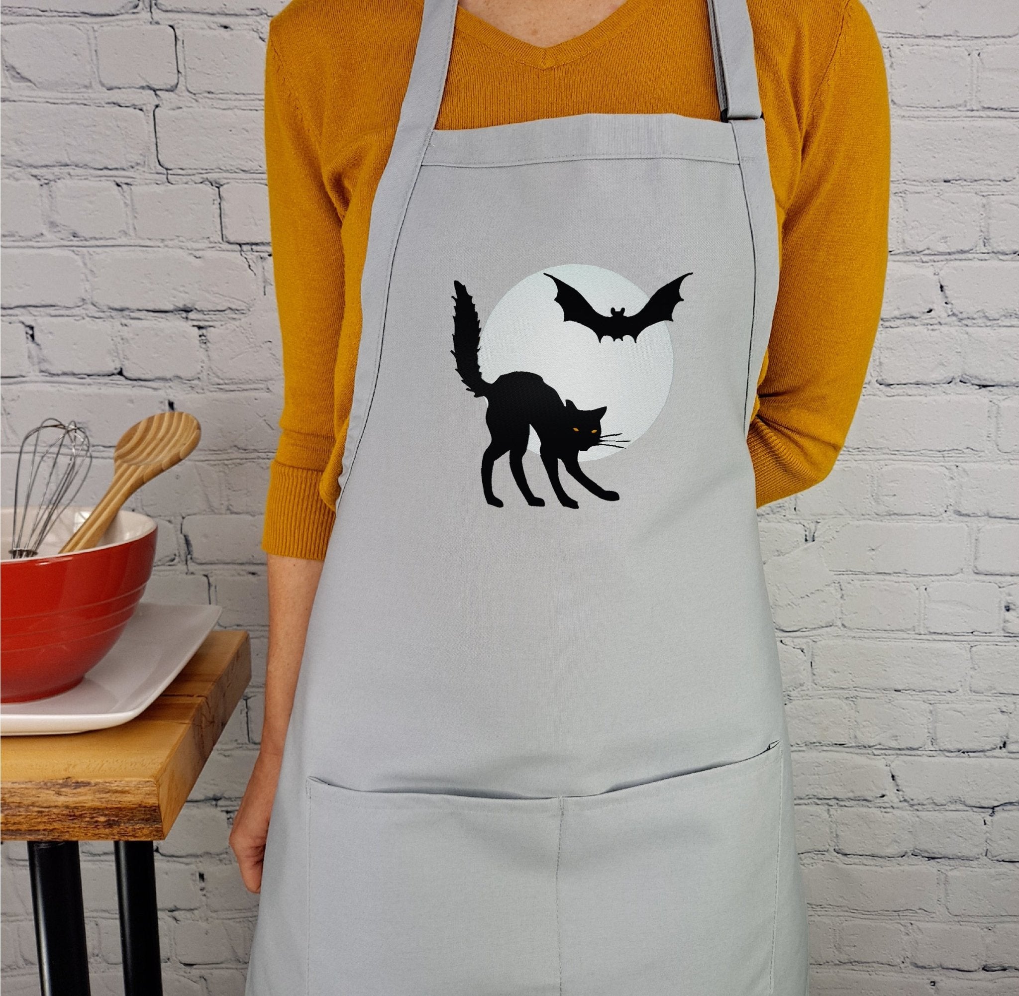 {{product_title}} – {{color}} embroidered kitchen apron