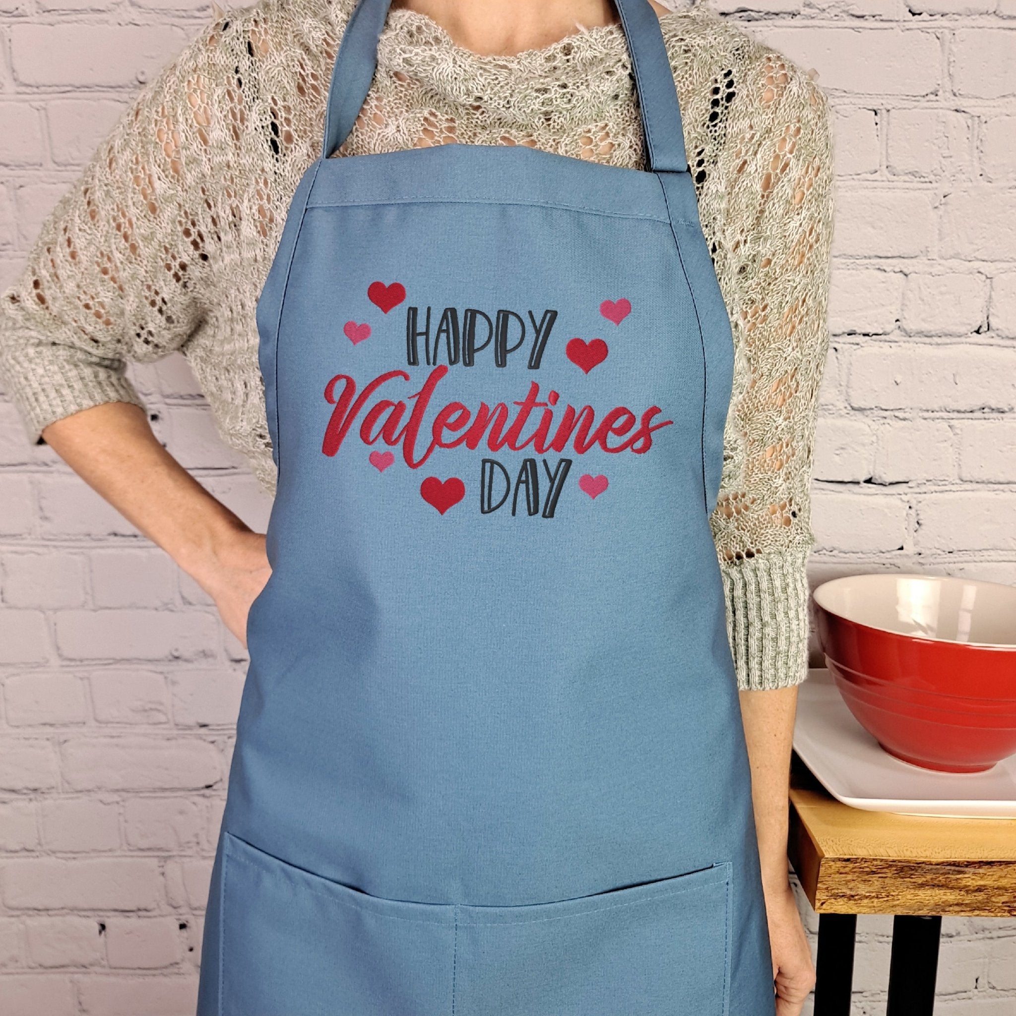 {{product_title}} – {{color}} embroidered kitchen apron