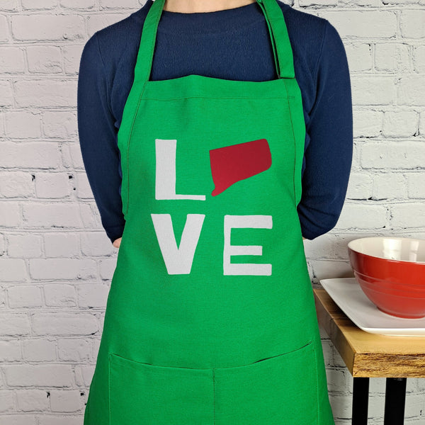 {{product_title}} – {{color}} embroidered kitchen apron