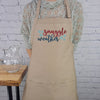 {{product_title}} – {{color}} embroidered kitchen apron