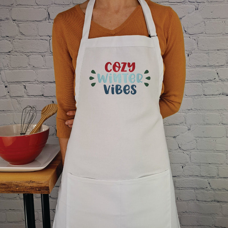 {{product_title}} – {{color}} embroidered kitchen apron