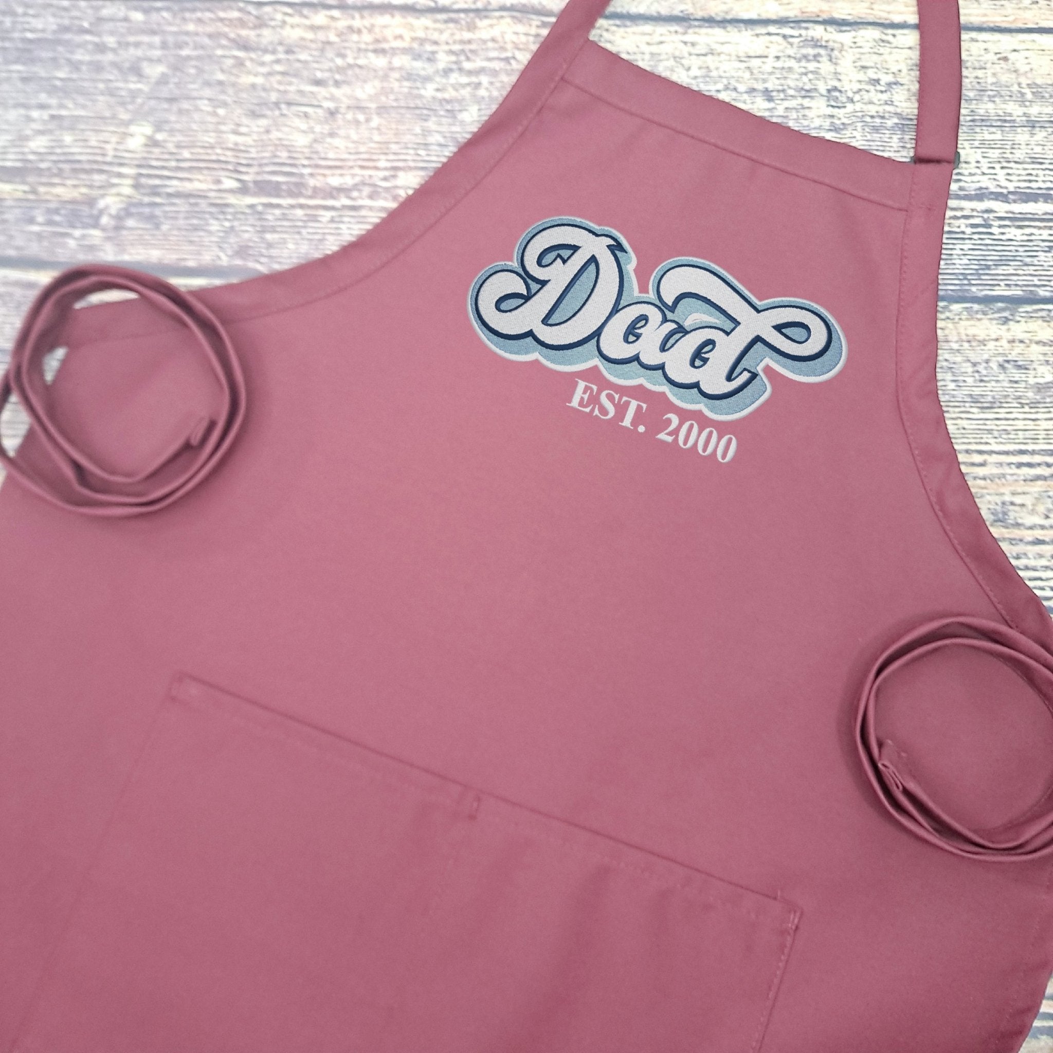 {{product_title}} – {{color}} embroidered kitchen apron