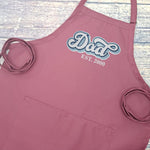 {{product_title}} – {{color}} embroidered kitchen apron