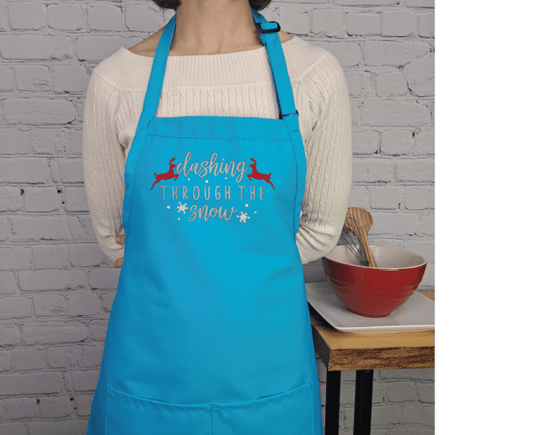 {{product_title}} – {{color}} embroidered kitchen apron