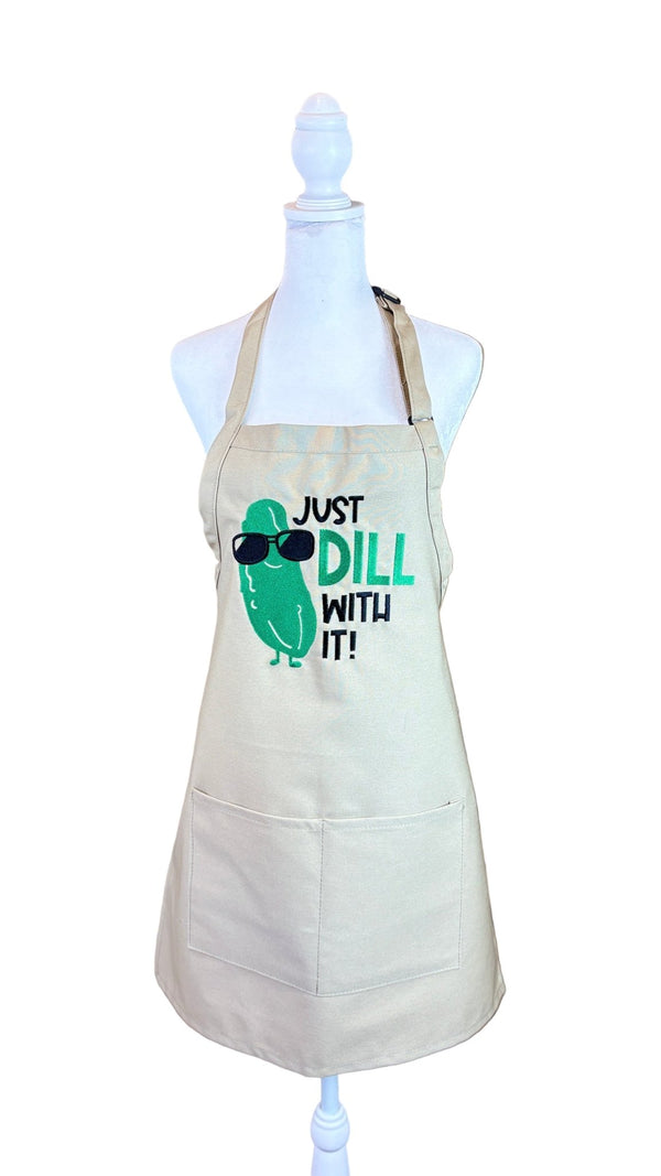 {{product_title}} – {{color}} embroidered kitchen apron