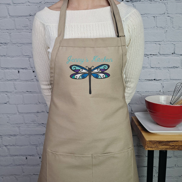 {{product_title}} – {{color}} embroidered kitchen apron