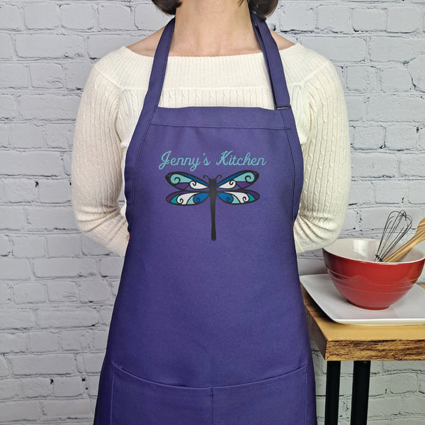 {{product_title}} – {{color}} embroidered kitchen apron