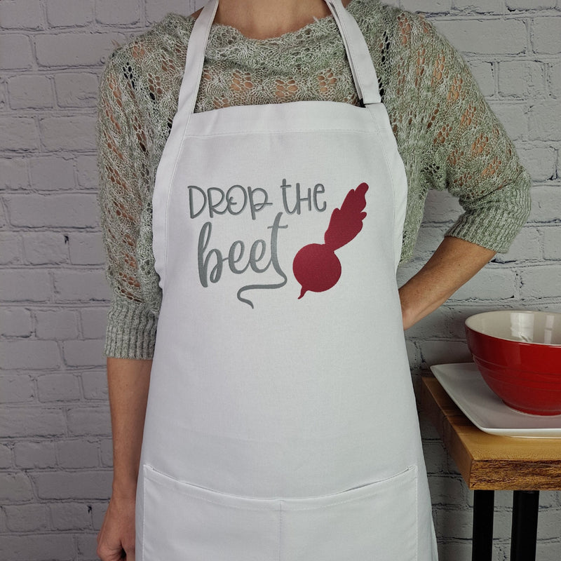 {{product_title}} – {{color}} embroidered kitchen apron