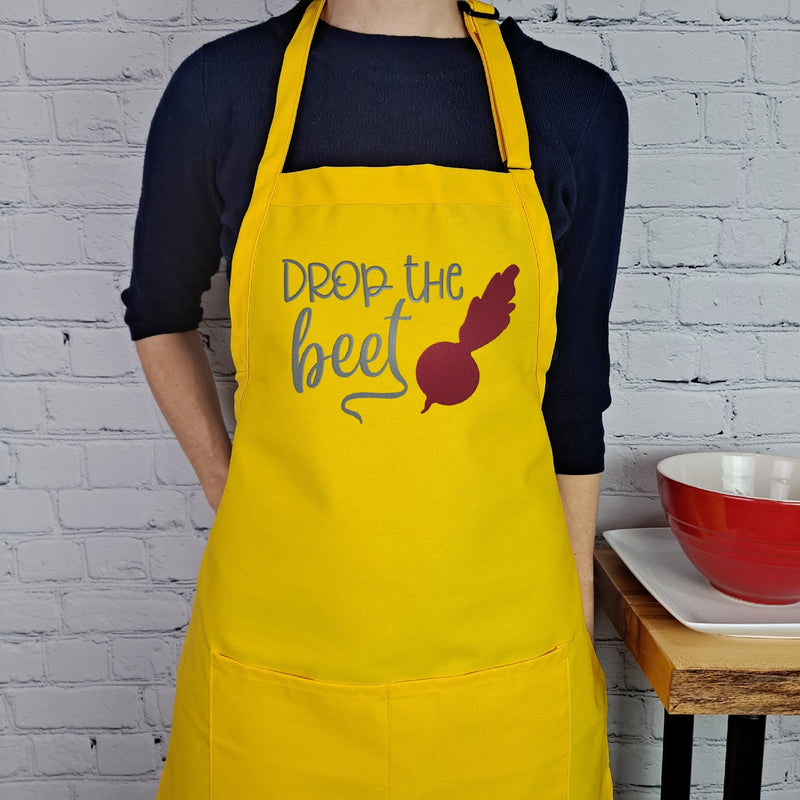 {{product_title}} – {{color}} embroidered kitchen apron