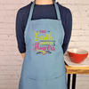 {{product_title}} – {{color}} embroidered kitchen apron
